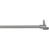CINTACOR | Aste per Tende Senza Forare, Bacchette a Molla, Bastoni per Tende Allungabili Decorative con Ganci Finestre, Installazione Facile a Pressione | Diametro 9mm | 1 unit | Tappo Grigio, 30-50cm