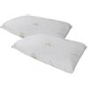 Corredocasa Euroricami Viterbo Set 2 Federe Aloe Vera Antiacaro con Cerniera 50x80 cm - Coppia Federe Protettive Made in Italy - Morbide Igieniche Lavabili