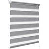 WOLTU Tenda a Rullo per interni Doppio Strato Giorno e Notte, Fissaggio a Morsetto Senza Foratura, Tenda Traslucida Oscurante per Finestra o Porta, 45x150 cm [Larghezza Tessuto: 42 cm], Marmo Grigio