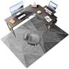 Laegnfho Tappeto Salvapavimento Tappeto Sedia Ufficio Antiscivolo 80 x 120 cm Ufficio Protettore del Pavimento Tappeto per Sedia con Ruote Tappeto Sedia Gaming Pavimenti per Parquet e Pavimenti Duri