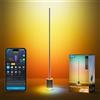 Govee Lampada da Terra 3 RGBIC, Luci LED Compatibile con Alexa e Matter, 152cm Dimmerabile 2100lm con Telecomando e APP, 100 Modalità, Lampada per Comodino, Camera da Letto e Salotto, Nero