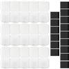 Vlecexs 30 Pezzi Filtro Fontanella 15 Carbone 15 Filtri in Schiuma Dispenser Filtro Adatto GIOTOHUN Fontana Filtri Fontanella Acqua Gatti Spugne a Pompa Acqua Gatti