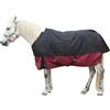 Gallopoff Coperta per cavalli, 1200D, resistente agli strappi, 200 g/m², imbottitura per esterni, leggera, calda, impermeabile e traspirante, per cavalli, 160 cm
