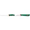 Sanelli Premana Professional Coltello da Filettare Pesce, Acciaio Inossidabile, Verde/Rosso, 22 cm & Premana Professional Coltello Verdura spelucchino curvo, Acciaio Inossidabile, Verde/Rosso