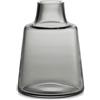 Holmegaard Vaso a collo corto H12 cm Flora in vetro soffiato a bocca, grigio