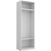Vicco Armadio multifunzione multifunzione Elmo, Bianco, 80 x 50 cm Set di 2per riporre in modo flessibile diversi capi di abbigliamento