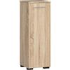 AKORD | Mobile Alto da Bagno FIN S30 a 1 anta | Armadio a muro | Armadietto chiuso in piedi | Porta con Montaggio a Destra/Sinistra | 30 x 82 x 30 cm | Peso 12,5 kg
