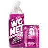 BOLTON GROUP Wc Net - Tavoletta Brilliant Floral Ritual, Detergente Igienizzante Solido per Wc + Gel Floral Ritual, Detergente Liquido per Wc, Texture Glitterata, Profumo Floreale