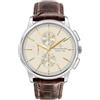 LUCIEN ROCHAT Orologio Uomo, Cronografo, Analogico, 43 mm, Collezione ICONIC, Pelle Naturale - R0471616004