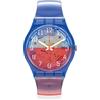 SWATCH Analogico GN275, multicolore, 34MM, striscia