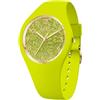 Ice-Watch - ICE glitter Neon lime - Orologio giallo da Donna con Cinturino in silicone - 021225 (Small)