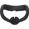 kwmobile Cover Facciale Silicone per Occhiali VR Compatibile con Meta Quest 2 Face Mask Face Mask VR Glasses - Custodia Protettiva VR - nero