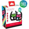 STEALTH Volanti da corsa per i controller Joy-Con di Nintendo Switch - Confezione doppia nera, con manopole per stick analogico