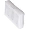 CHICHIYANG 24 in 1 Custodia protettiva per carte da gioco bianco/blu/nero PP Game Card Storage Box per Nintend Switch Accessori