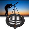 YUKERMARB Bahtinov - Maschera di messa a fuoco per telescopi, piastra di messa a fuoco per diametro esterno 63-89 mm, con 3 colonne metalliche per riflettori, rifrattori, dobsoniani, Mak Cas SCT