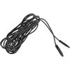 Homoyoyo Cavo di Prolunga 2,5 Metri per Telecamera Auto Nero 4 Pin in Pvc con Interfaccia Av per Estensione Visione Retro e Facile Installazione