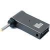 System-S Adattatore USB 3.1 tipo C maschio a DC 20 V 2,7 x 0,7 mm femmina in grigio