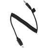 Baxnore Cavo di rilascio otturatore della fotocamera Cavo di controllo remoto per DSLR D7100 D7200 D7000 D5100 D5000 D3200 D3100 D90 Df D750 D610 D600 D5300 D5200 D3300 Nero 50 cm (A.Khamna)
