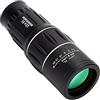 HUAJINGKEJI 16x52 Impermeabile Monoculare Doppio Focus Ottica Zoom Bak4- Prisma Per Bird Watching & Escursionismo Doppia messa a fuoco Per Uccelli Osservazione Fauna Selvatica Campeggio Escursionismo Turismo