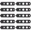 JIETONGSPAIR Parte di riparazione professionale per telefono cellulare Lens per fotocamera da 10 pezzi per Xiaomi Shark Black 4 Pro / 4 Shark PRS-H0