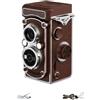 CRIDENG Fotocamera digitale CCD retrò con corpo compatto in ABS, registrazione video ad alta definizione per campus life e vlog quotidiani, dimensioni portatili 12 x 9,5 x 5,9 cm, diverse opzioni di colore