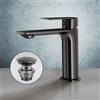 Mariner Arya rubinetto lavabo, ARY0053-GM+PR2300BB, Arya antracite spazzolato [Rubinetteria Bagno > Rubinetteria Lavabo]