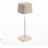 zafferano Ofelia lampada da tavolo ricaricabile, LED, LD2870S3, Ofelia; Ofelia pro [Lampade per Interni > Lampade a batteria]