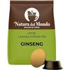 Caffè dal Mondo Capsule compatibili con Lavazza A Modo Mio - Bevande Caffè dal Mondo - Natura dal Mondo (Ginseng)