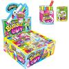Idea BASTONCINI COLORATI GOMME DA MASTICARE JOHNYBEE COLOR BUBBLE GUM BOX 18 PZ