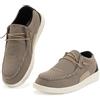 JOMIX Mocassini Uomo Estive Slip on,Scarpe da Barca e da Vela Casual,Calzatura Senza Lacci Sportive,Suola Eva Antiscivolo con Supporto Plantare per Uso Quotidiano,Blu,41 EU