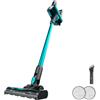 Cecotec Scopa elettrica senza fili Conga Rockstar P50 Neo. 80 AW, 20000 Pa, Motore BLDC da 265 W, Autonomia 50 min in modalità Eco, Serbatoio 1200 ml, Spazzola mista con HairOut, Antigroviglio