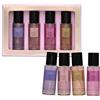 Victoria's Secret Set regalo lucido da 4 pezzi, collezione nebbia profumata, diversi profumi