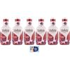 Felce Azzurra 6x Malizia - Bagno Schiuma, Bacche e Fiori di Goji - Bath Foam Bagnoschiuma 1000ml + 1 Confezione di Talco Felce Azzurra in omaggio, Busta da 100g