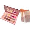 Wootapson 18 Colours Eyeshadow Palette, 18 Tonalità, Blush, Highly Pigmented Waterproof Long Lasting Nude Make Up Eye Palette, Long-Lasting and Easy to Blend, Crea diversi look per il trucco degli occhi
