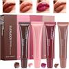 OPEIXSAYKOC 4 Colori Lucidalabbra Idratanti Set,Lucidalabbra Lucido Rimpolpante,Lip Gloss Lucido Rimpolpante,Glossy Plumping Lip Butter Balm,Rossetto Liquido Gelatinoso Ad Alta Brillantezza per Donne E Ragazze