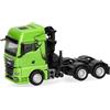 Herpa modello camion MAN TGX GX trattore stradale con gru 3 assi, verde, miniatura in scala 1:87, pezzo da collezione, Made in Germany, plastica