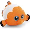 NICI GLUBSCHIS Nanette, morbido pesce pagliaccio di peluche, per coccole e giochi, per bambini e adulti, fantastica idea regalo, 15 cm, arancione - 63053
