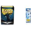 Dragon Shield- Sleeves Matte Jet (100) Bustine per Carte, Colore, 1 & Bustine per Carte, Colore Mist, 0