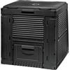 Curver Compostiera da giardino con base 470L E-COMPOSTER Altezza 79 CM