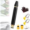 EastHedge High Pressure Hydro Jet Water Spray Gun Nozzle Garden Hose Pipe,Include 3 Adattatori e 2 Fascette Stringitubo | Pistola a Spruzzo Regolabile Per Irrigazione Del Giardino, Lavaggio Auto, Patio (1*A)