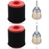 Atunee 937-05066 Filtro aria per MTD 547cc 4X90HU 4X90HUA 8X90KU 8X90KUB 8X90ZU 8X90ZUA 9X90HU 9X90HUA AX90HU AX90HUA AX90HUB motore con filtro carburante