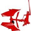 AgriEuro Premium VR180S-02B - Aratro reversibile voltaorecchio a scalpello - Per trattori con attacco a tre punti