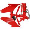 AgriEuro Premium VRIS-01M - Aratro reversibile voltaorecchio a scalpello - Per trattori con attacco a tre punti - Ribaltamento idraulico