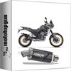 MOTOTOPGUN scarico omologato arrow indy-race evo in alluminio nero compatibile con kove 800 x pro 2024 mototopgun 72656aon