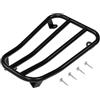 Artudatech Portapacchi per moto con passaggio, nero opaco, per Vespa Primavera Sprint 50 125 150 cc