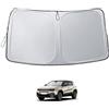 LUWU [Aggiornato] Parasole Auto per Jeep Avenger 2023 2024 2025 2026 EV Protezione Parabrezza Anteriore Pieghevole Riflettente UV e Calore Copertura Interna con Copri-Volante Accessori Avenger EV