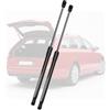 NTLTPYY Molla a gas per portellone posteriore compatibile con VW Passat B6 Variant 2005-2010 3C5, 2 pezzi di ricambio per sollevatore portellone posteriore per 3AF827550B, 3C9827550B, 3C9827550, 3C9827550A