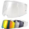 VCOROS Visiera Casco per FF906 Advant Visiera del casco Lente Antigraffio | Flip up Lente del Parabrezza,Protezione per Il Vento del Motociclo,Casco Parabrezza Moto Visiera a Lente