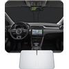 CDEFG [Aggiornamento] CDEFG Compatibile con MG ZS EV Facelift 2018-2025 2026 Parasole Coperture Parabrezza Ombrellone Anteriore Parabrezza Auto Parasole Accessori