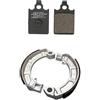Generico Kit Pastiglie e Ganasce Freno Piaggio Vespa PX 125-150 - 200